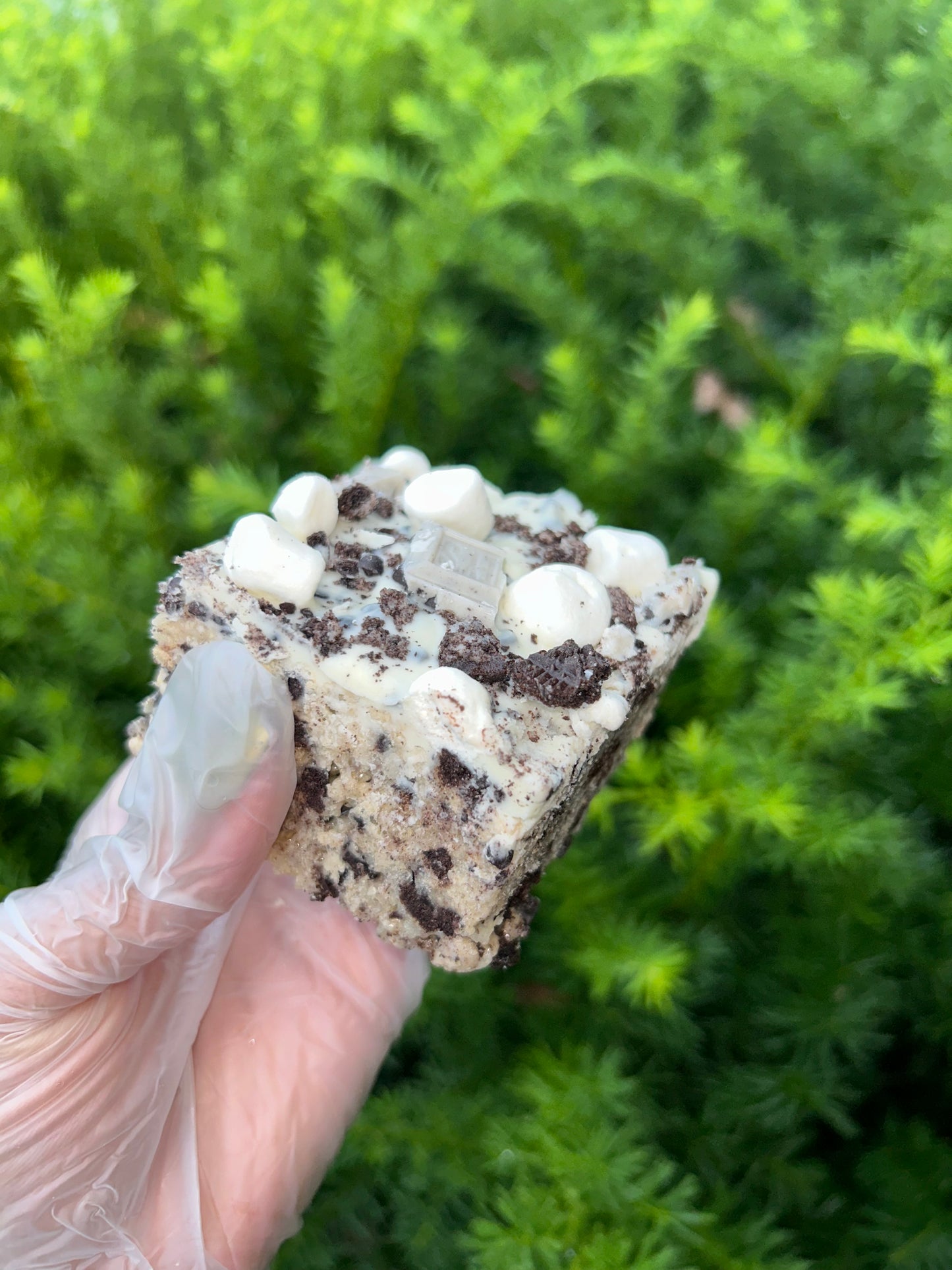 Cookies & cream Rice Krispies treats
