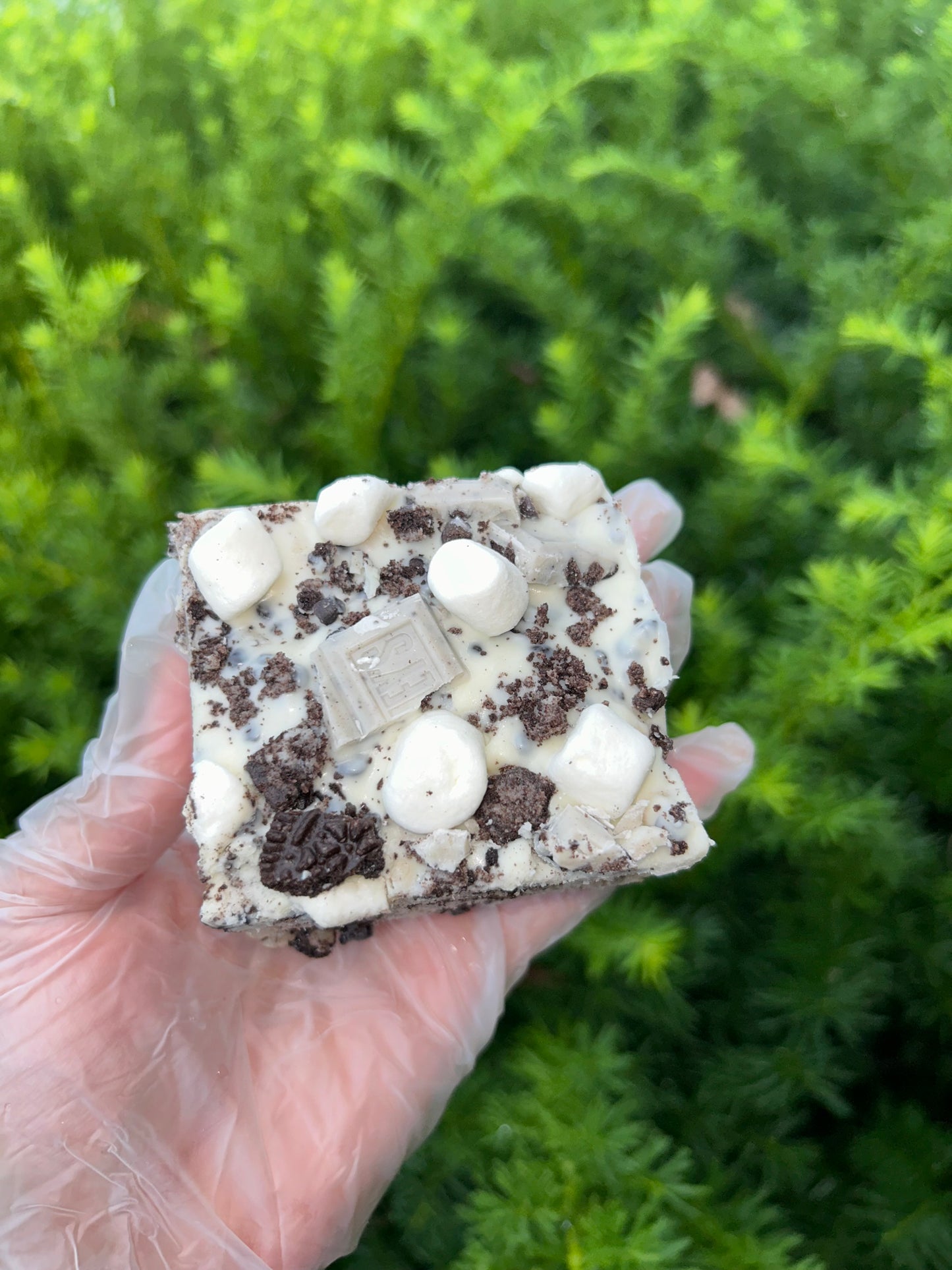 Cookies & cream Rice Krispies treats
