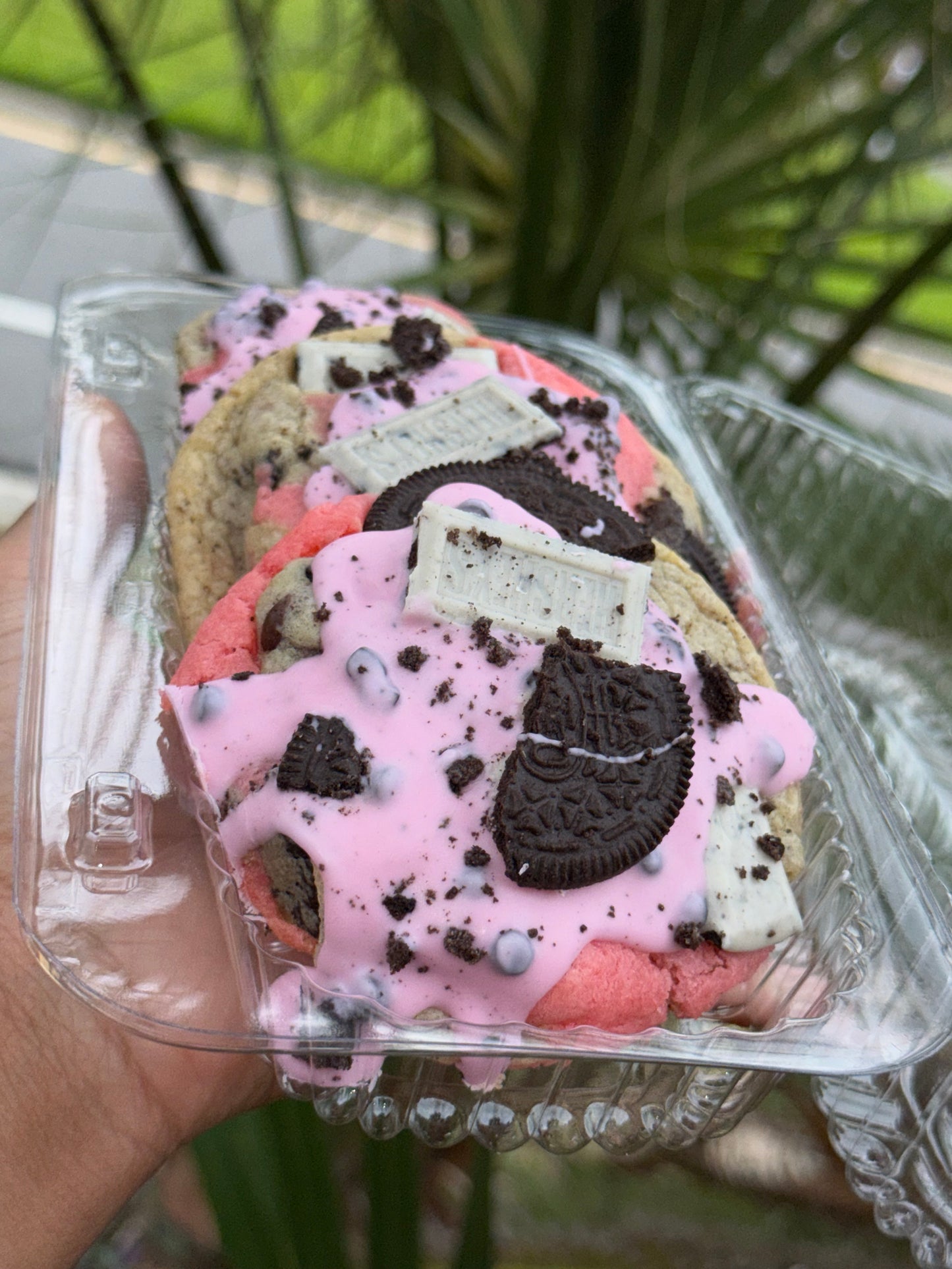 Strawberry cookies and cream