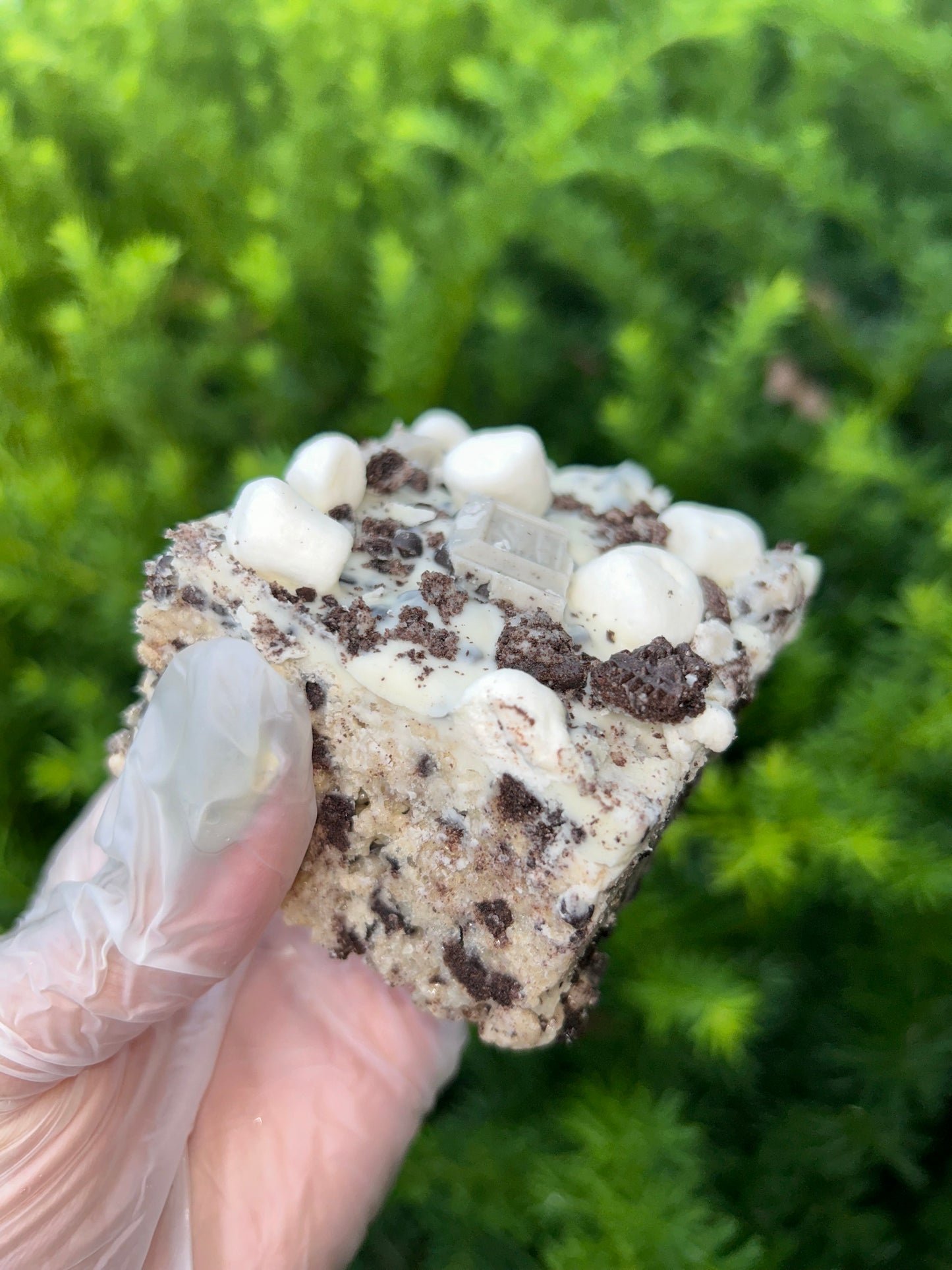 Cookies & cream Rice Krispies treats