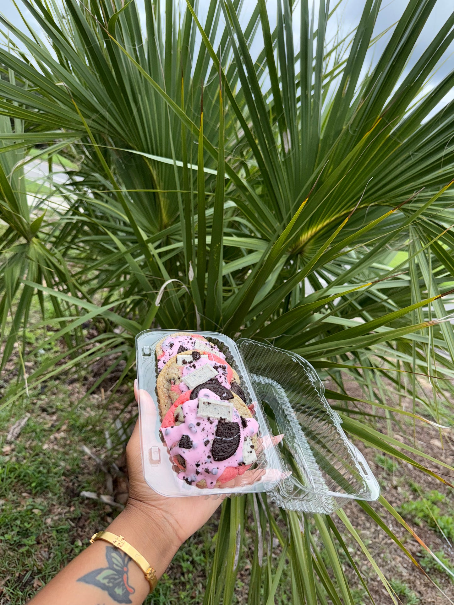 Strawberry cookies and cream