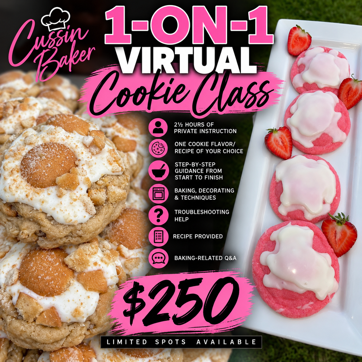 1-on-1 Virtual Cookie Class