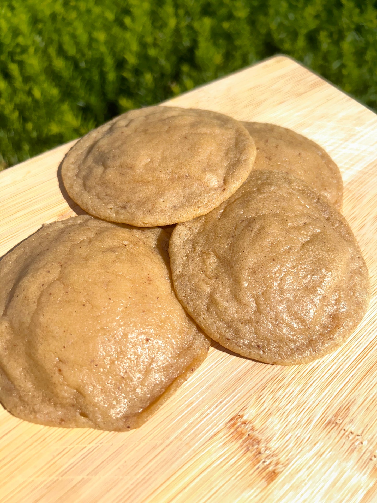 Bald head Brown butter chipless chocolate chip cookies