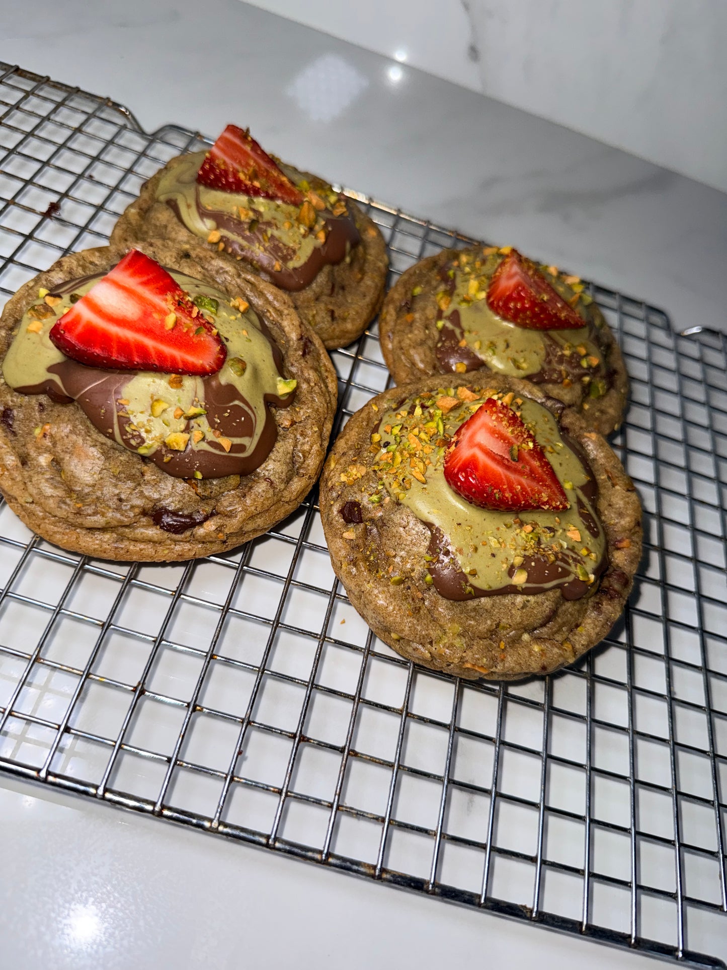 Dubai Luxury Stuffed Cookies(4-pack)