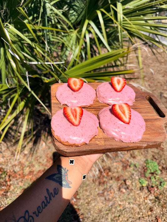 Iced Strawberry Oatmeal