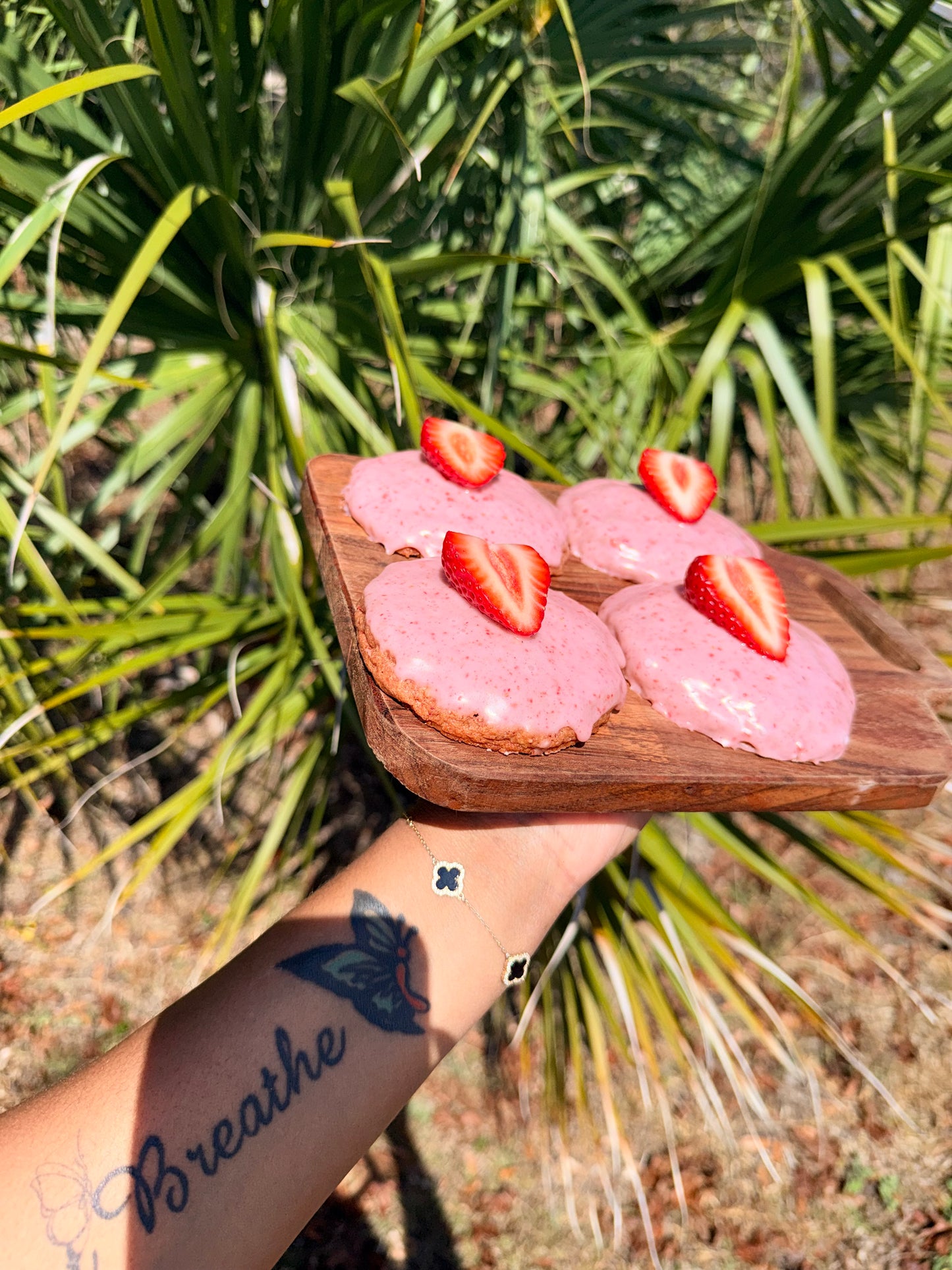 Iced Strawberry Oatmeal