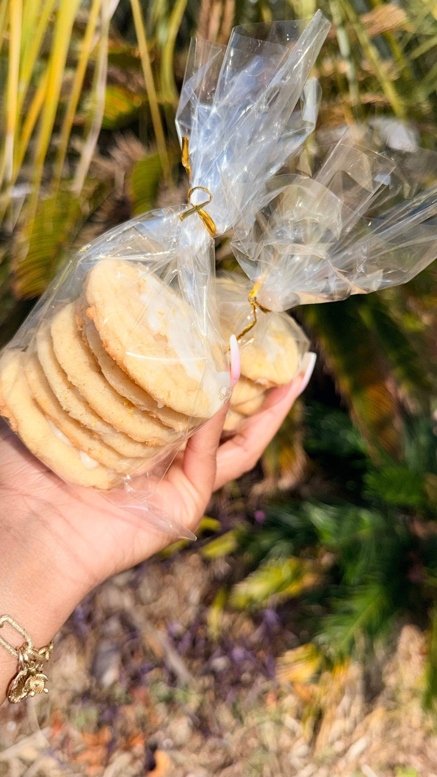 Mini bite size Lemon Bliss cookies