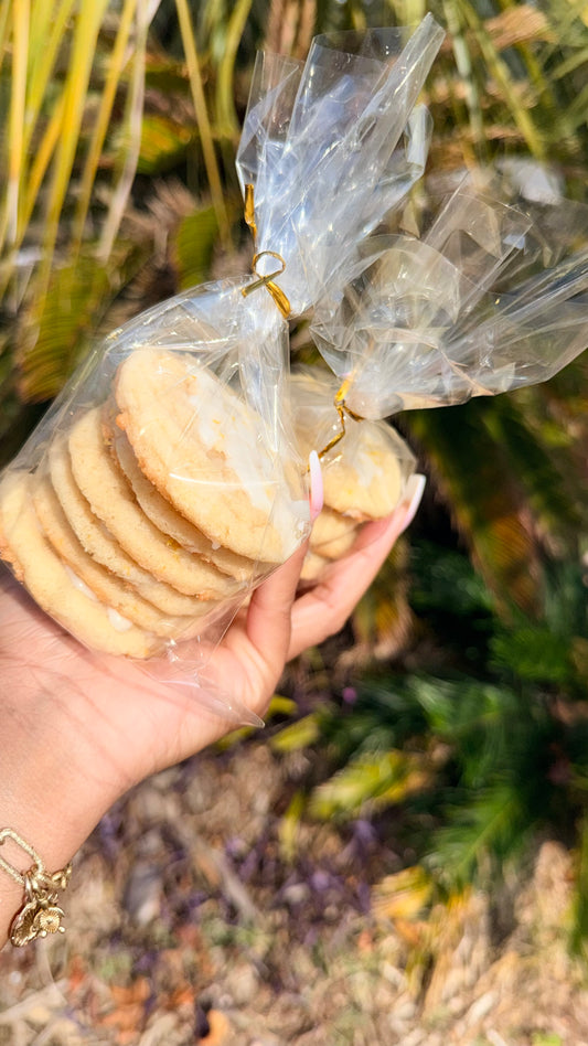 Mini bite size Lemon Bliss cookies
