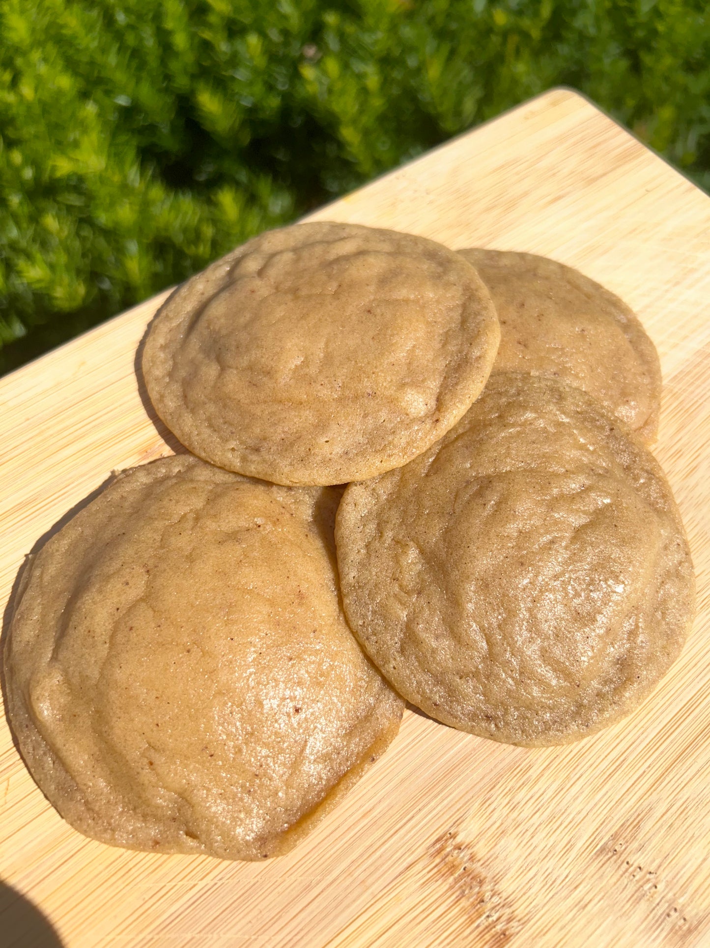 Bald head Brown butter chipless chocolate chip cookies