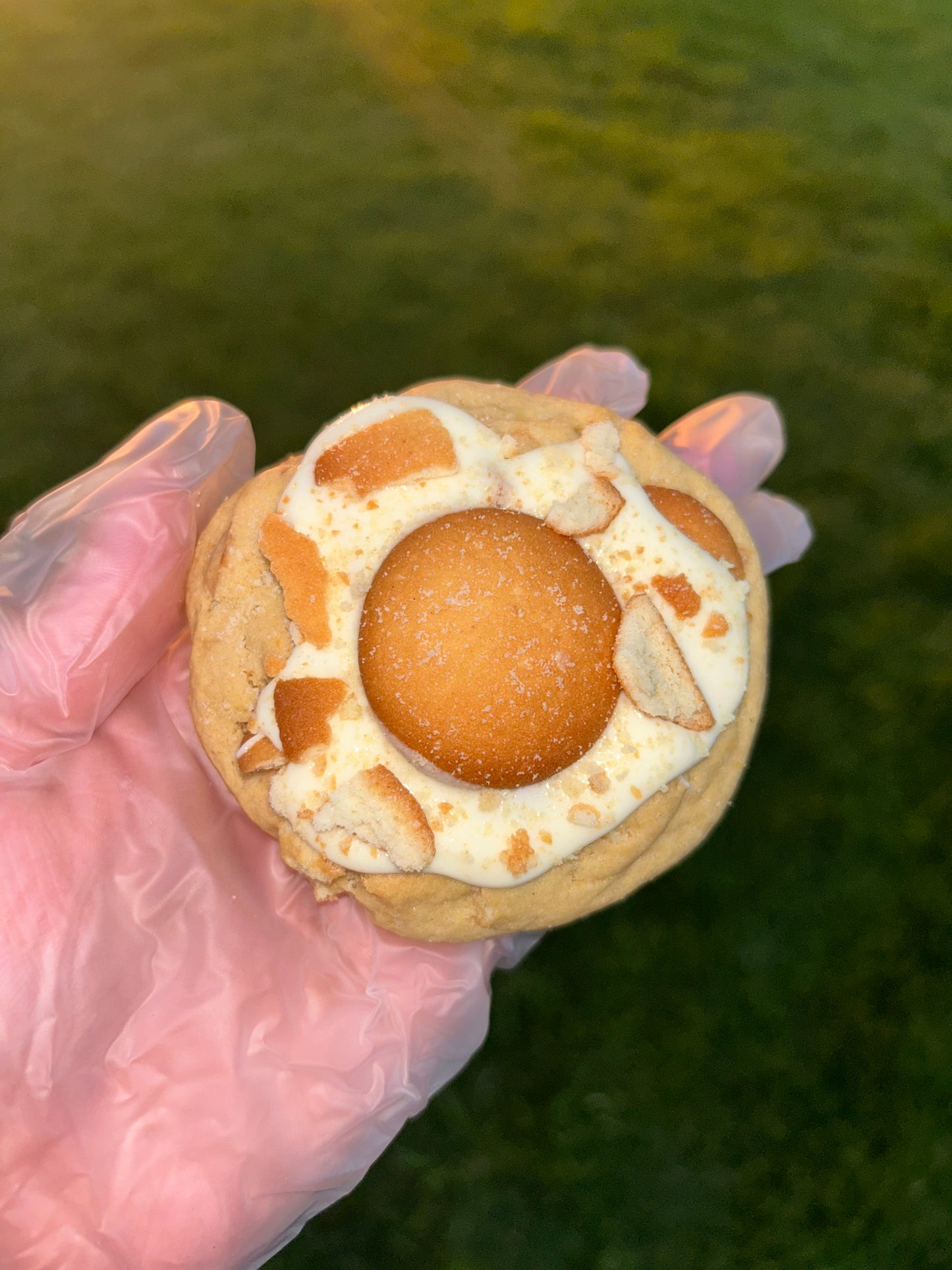 Banana pudding cookies