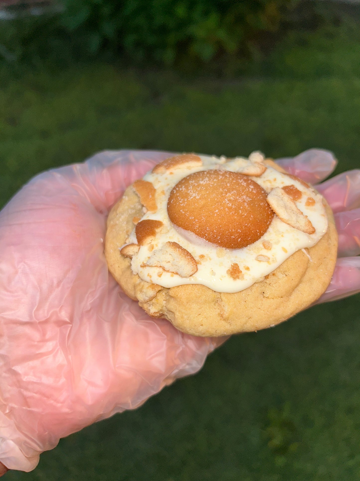 Banana pudding cookies