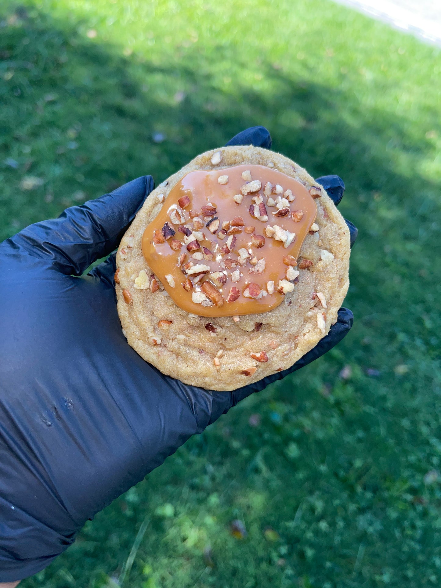 Pecan Caramel Cookies